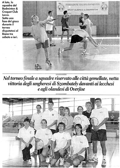 foto atleti dalla Gazzetta di Lecco 22-09-03